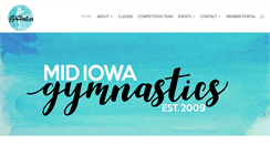 Desktop Screenshot of midiowagymnastics.com